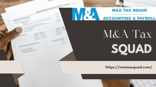 Income Tax Preparation