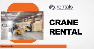 O.rentals – Your Go-To Choice for Crane Rental in Dubai