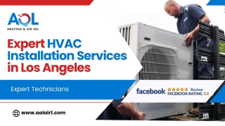 Expert HVAC Installation Services in Los Angeles