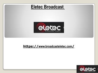 High Power TV Transmitters URL-4 PPT