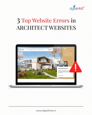 3 Top Website Errors in Architect Websites