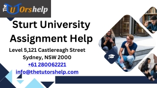 Sturt University university Of  Monash University Assignment Help University of