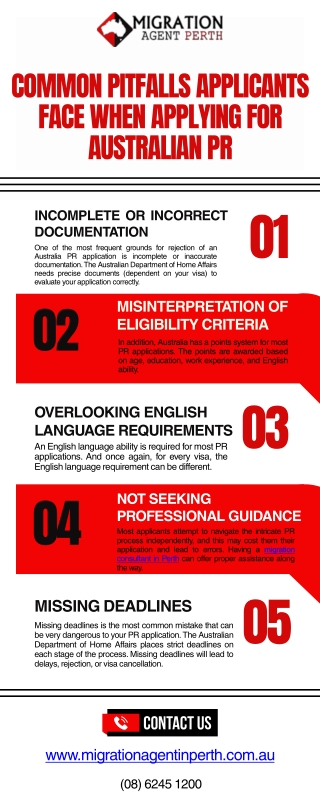 Common Pitfalls Applicants Face When Applying for Australian PR