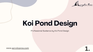 Expert Koi Pond Design for Elegant Outdoor Living  Acrylic Pros Aquarium Design (1)