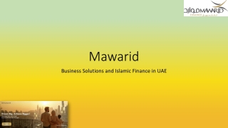 Mawarid Finance PPT 3