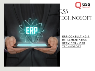 ERP Software Development Services- QSS Technosoft