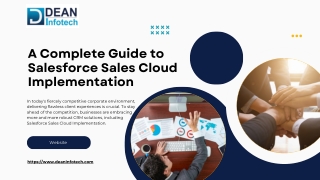 A Complete Guide to Salesforce Sales Cloud Implementation