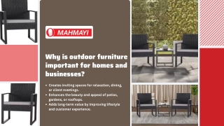 Stylish Outdoor Furniture Ideas for Comfort and Durability