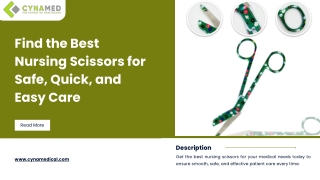 Find the Best Nursing Scissors for Safe, Quick, and Easy Care
