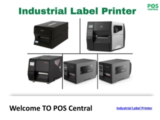Bulk Printing Simplified with Advanced Industrial Label Printers