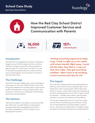 Red Clay School District Elevates Parent Communication and Service