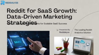 Reddit for SaaS Growth Data-Driven Marketing Strategies