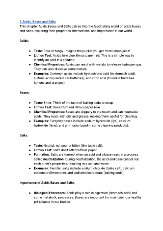 NCERT Solutions for Class 10 Science Chapter 2 | Acids, Bases, and Salts