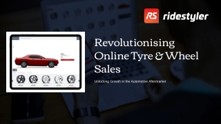 Revolutionising Online Tyre & Wheel Sales