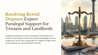 Why Tenants Need a Paralegal