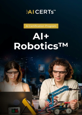 Break Barriers with AI Robotics Certification Skills