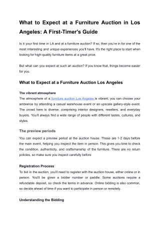 What to Expect at a Furniture Auction in Los Angeles_ A First-Timer’s Guide (2)