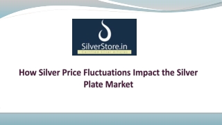 How Silver Price Fluctuations Impact the Silver Plate Market
