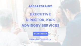 Executive Director, Kick Advisory Services