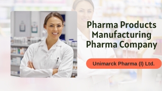 Best Pharma Products Manufacturing Pharma Company in India
