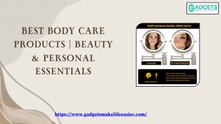 Best Body Care Products  Beauty & Personal Essentials