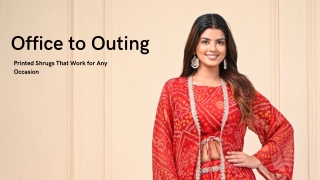 Office to Outing Printed Shrugs That Work for Any Occasion