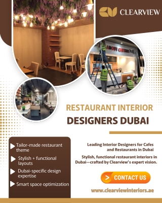 Restaurant Interior Designers Dubai