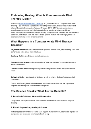 Embracing Healing_ What Is Compassionate Mind Therapy (CMT)