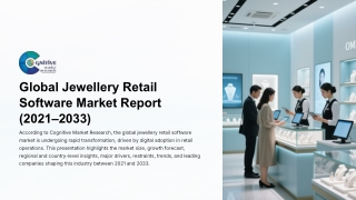 Jewellery Retail Software Market Size, Share and Forcast