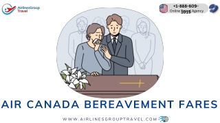 Does Air Canada offer Bereavement Fares?