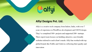 Hire WordPress Developer  Skilled Experts for Your Website at Alfyi.com