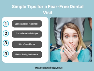 Simple Tips for a Fear-Free Dental Visit