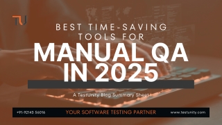 Best Time-Saving Tools for Manual QA in 2025