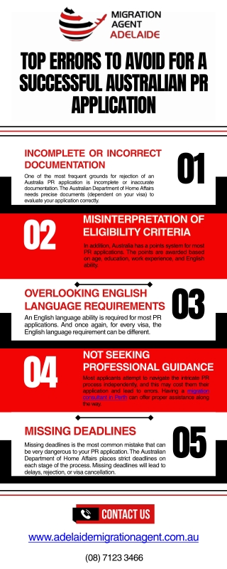 Top Errors to Avoid for a Successful Australian PR Application (1)