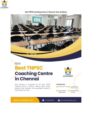 Best TNPSC Coaching Centre in Chennai pdf