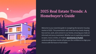2025 Real Estate Trends A Homebuyer's Guide