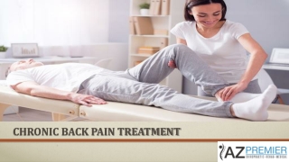 Chronic Back Pain Treatment
