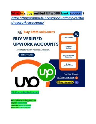 Are Verified UPWORK  Accounts Legal To Use