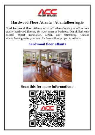 Hardwood Floor Atlanta | Atlantaflooring.io