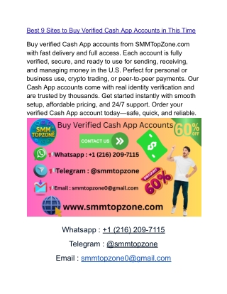 From Where You Should Buy Verified Cash App Accounts ...