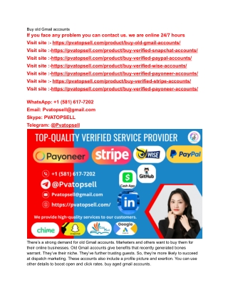 How to Safely Buy Old Gmail Accounts (1)