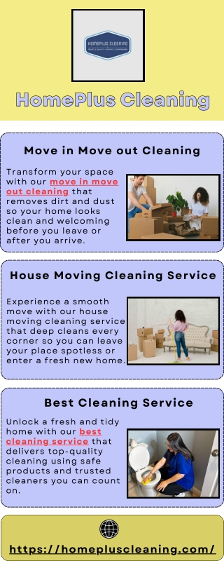 Move in Move out Cleaning