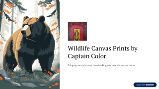 Wildlife Canvas Prints