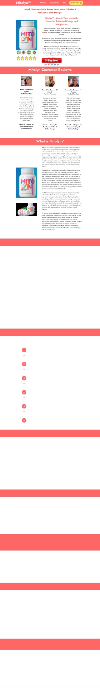 Mitolyn Weight Loss Supplement - Revolutionary Metabolism Booster