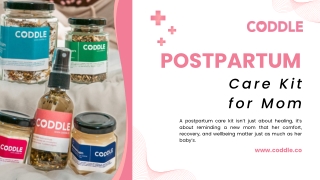 Postpartum Care Kit for Mom | Essentials for Healing & Recovery