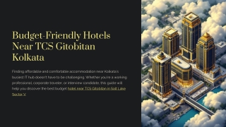 Affordable Hotels Near TCS Gitobitan Kolkata