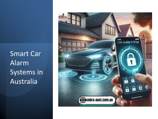 Smart Car Alarm Systems in Australia: Features, Pricing & Benefits