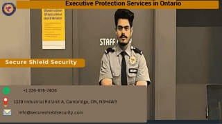 Elite Executive Protection Services in Ontario