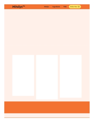 Mitolyn™ – Boost Energy & Support Weight Management