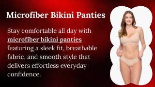 Microfiber Bikini Panties